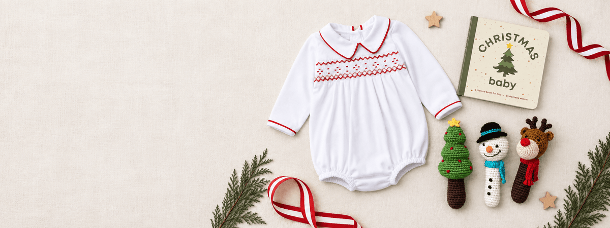 Smocked Christmas Clothing
