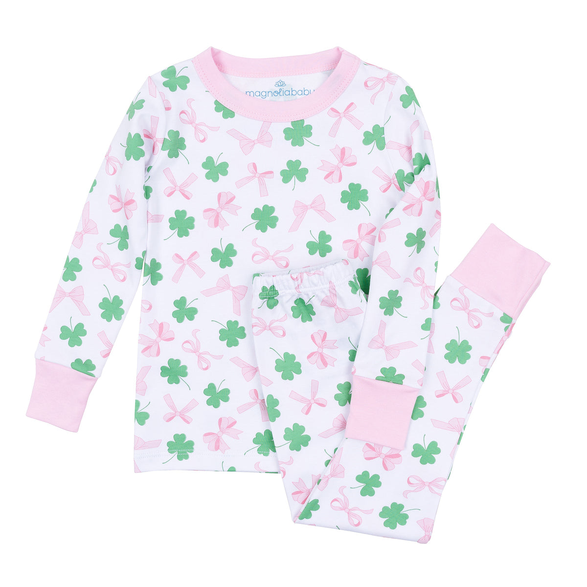 Sweet Clover Long Pajamas - Magnolia Baby Girl
