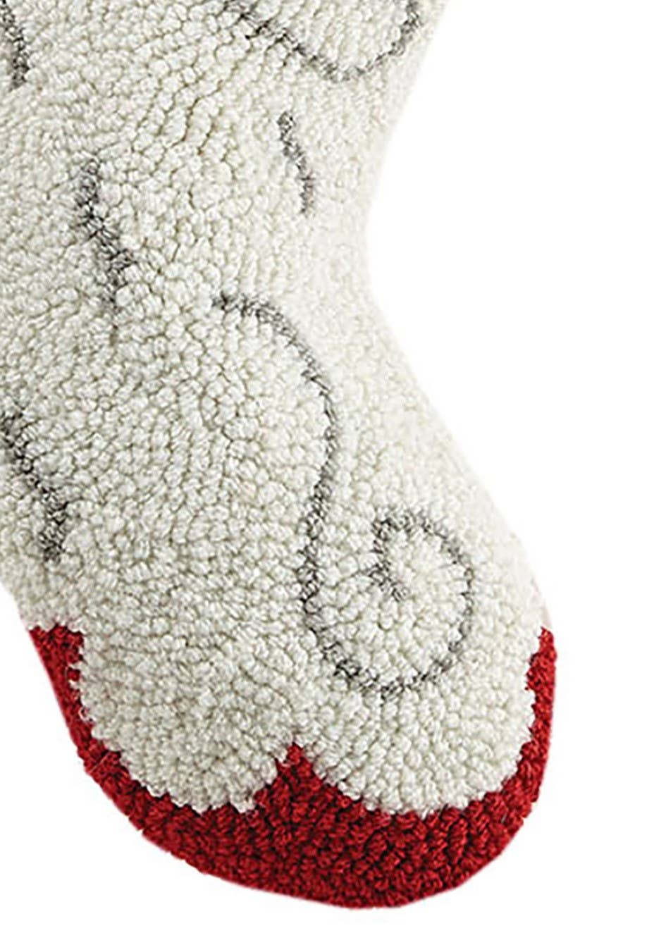 3D Striped Santa Christmas Stocking - Magnolia BabyStocking