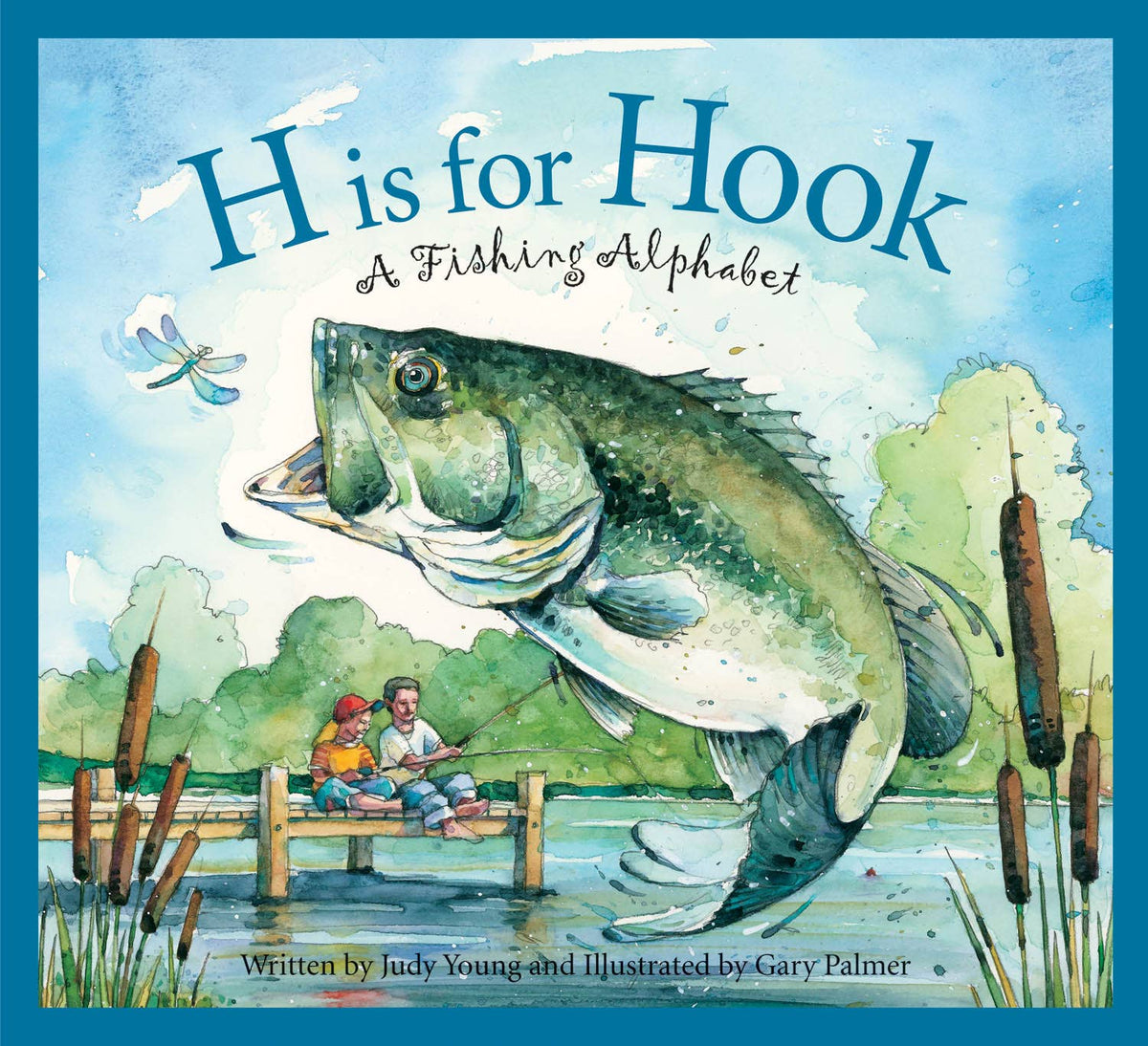 A FISHING ALPHABET picture book: H is for Hook - Magnolia BabyBook