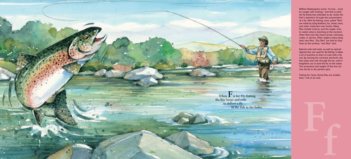 A FISHING ALPHABET picture book: H is for Hook - Magnolia BabyBook