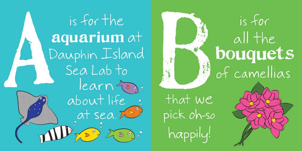 ABCs of Alabama - Magnolia BabyBook