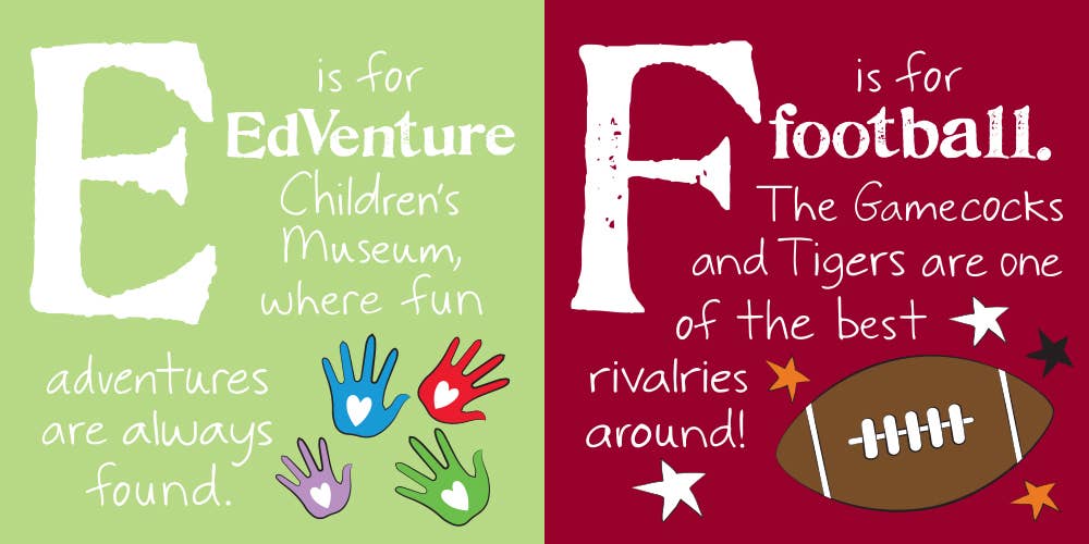 ABCs of South Carolina - Magnolia BabyBook