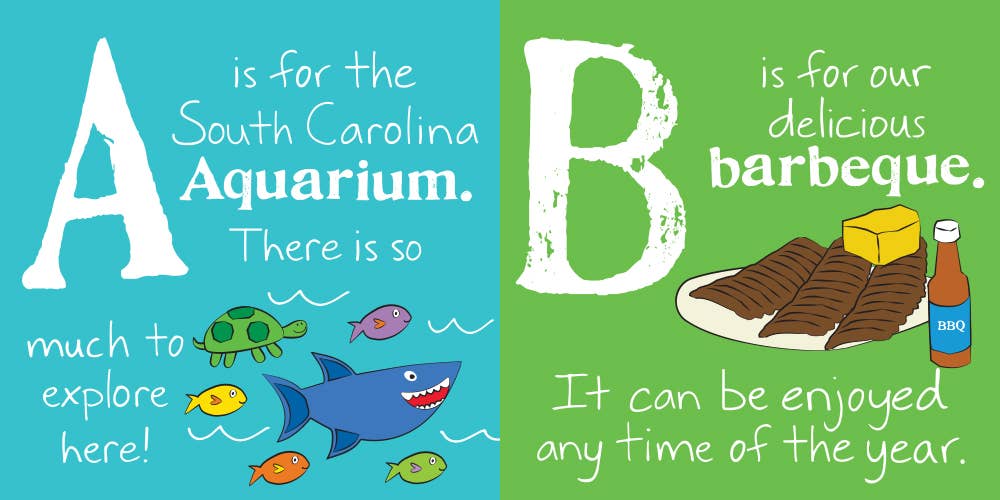 ABCs of South Carolina - Magnolia BabyBook