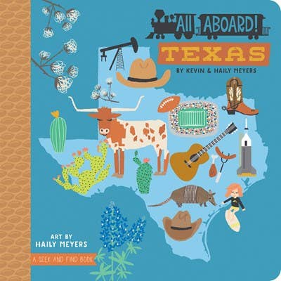 All Aboard! Texas: A Seek & Find Book - Magnolia BabyBook