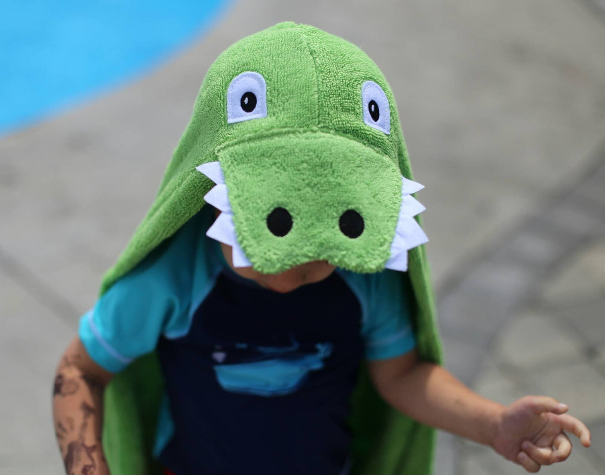 Alligator Hooded Towel - Magnolia BabyHooded Towel