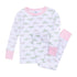 Alligator Pie Long Pajamas - Pink - Magnolia BabyLong Pajamas