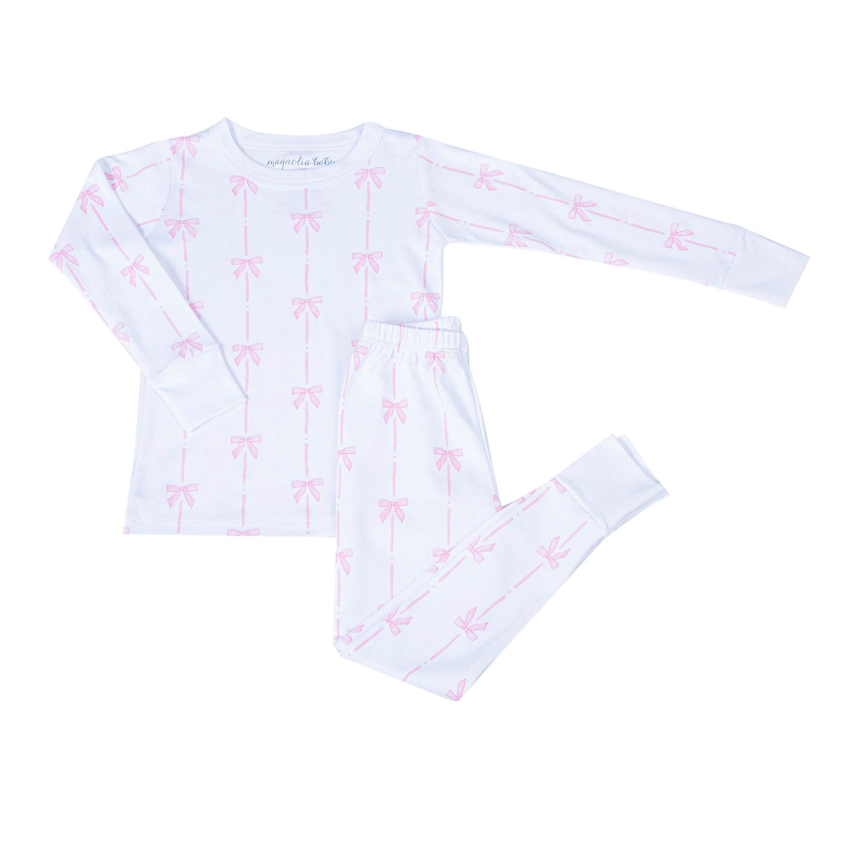 Amelia's Classics Long Pajamas - Magnolia Baby Girl