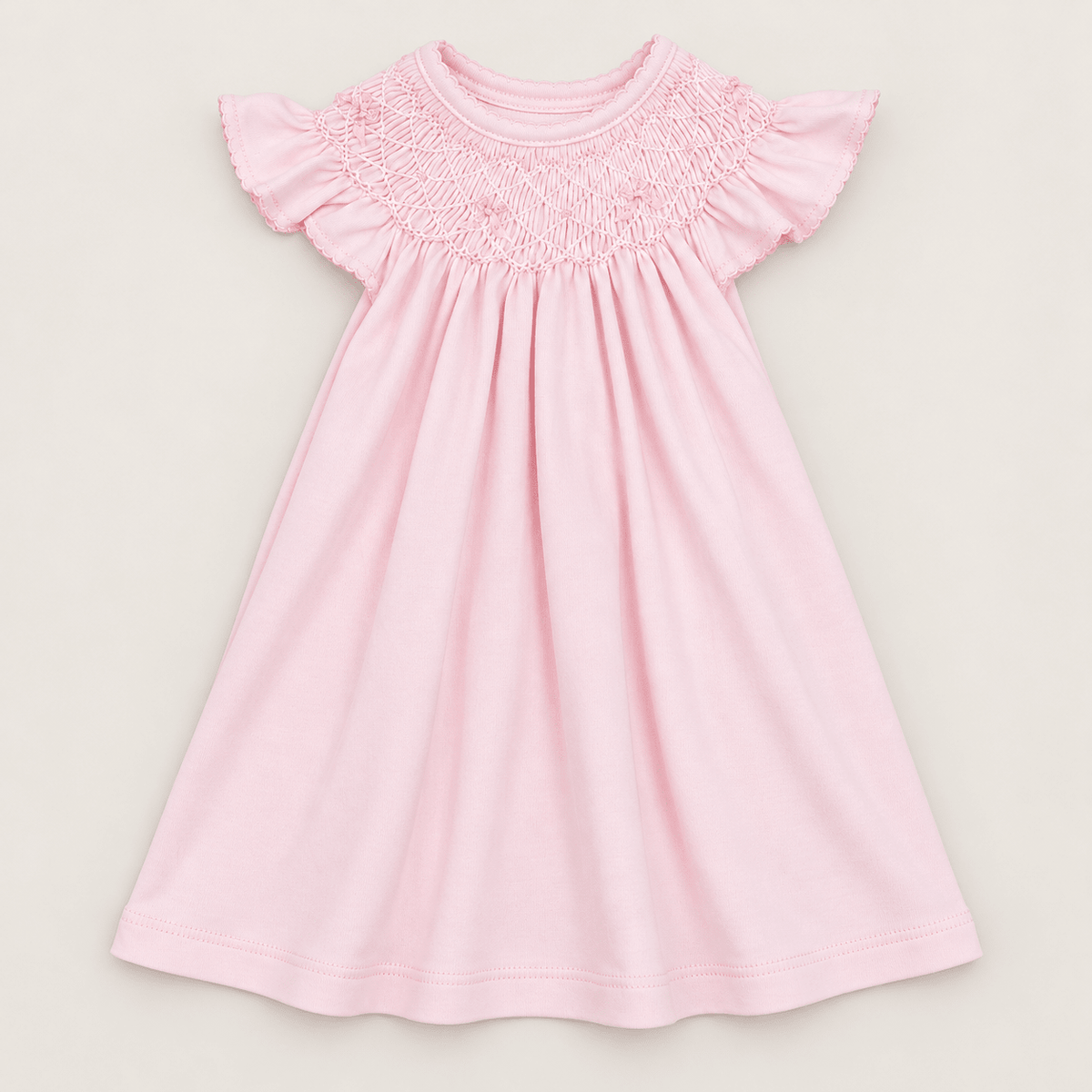 Magnolia Baby_Amelia's Classics Solid Bishop Dress_1
