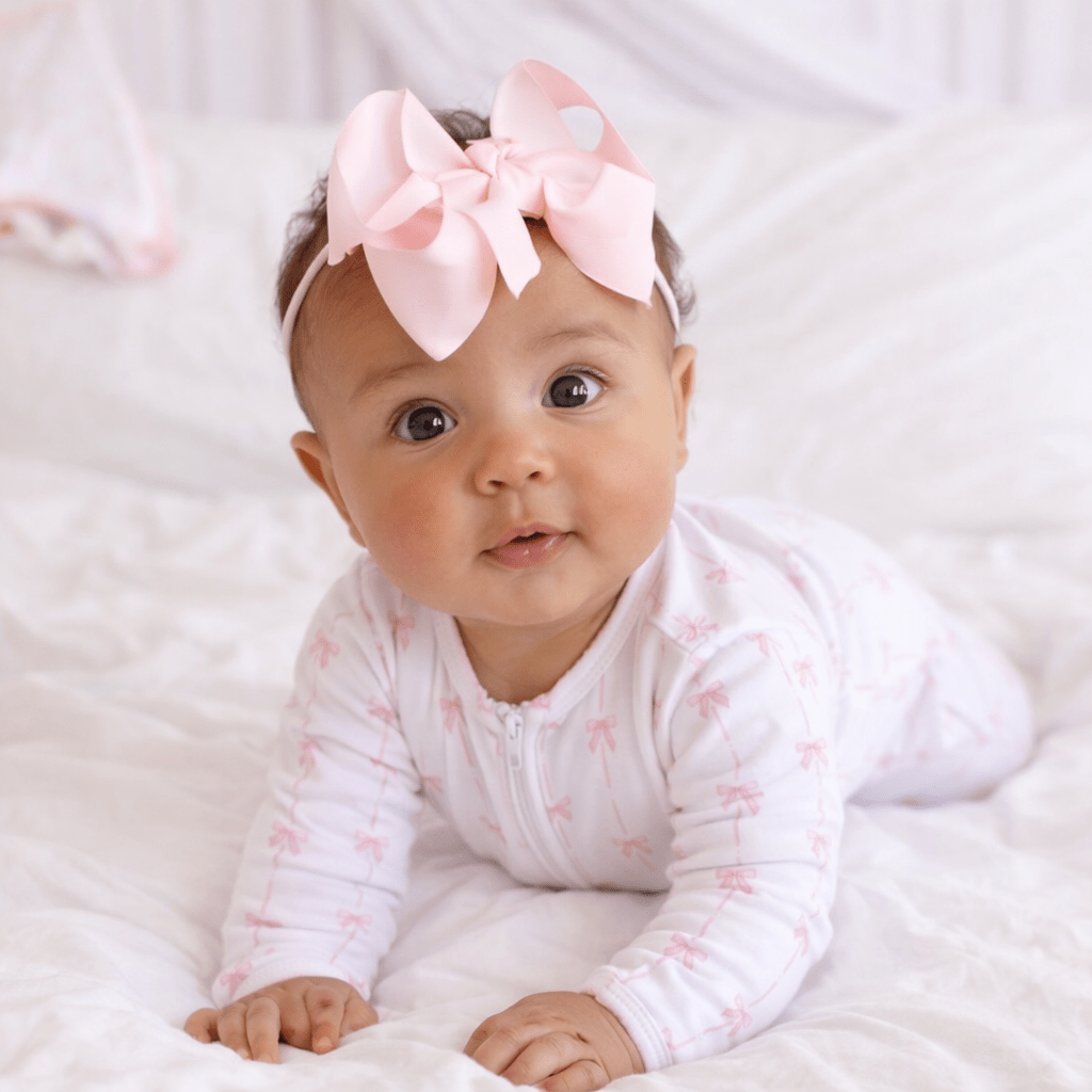 Amelia's Classics Zip Flap Footie - Magnolia BabyFootie
