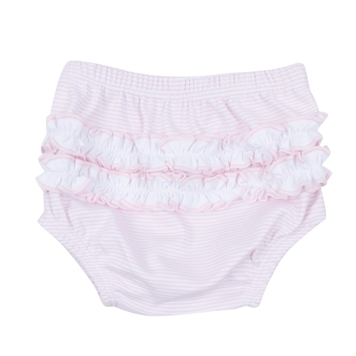 Magnolia Baby_Anna Smocked Ruffle Long Sleeve Diaper Cover Set - Pink_8