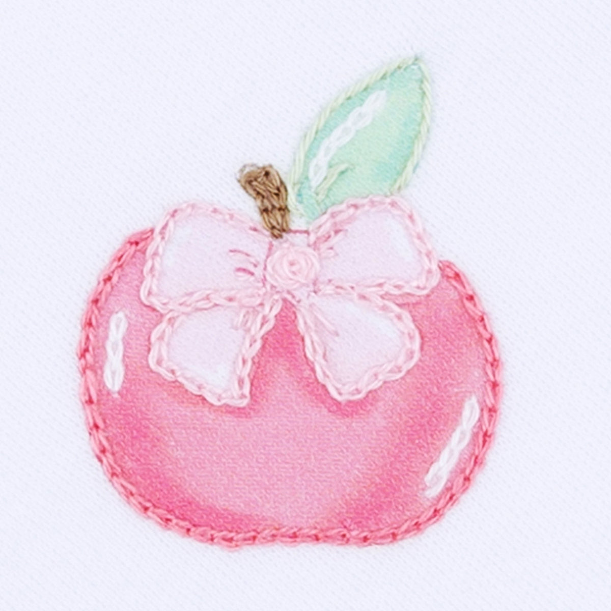 Apple of my Eye Collared Ruffle Short Sleeve Bubble - Magnolia BabyBubble