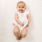 Azure Whales Ruffle Bubble - Pink - Magnolia BabyBubble
