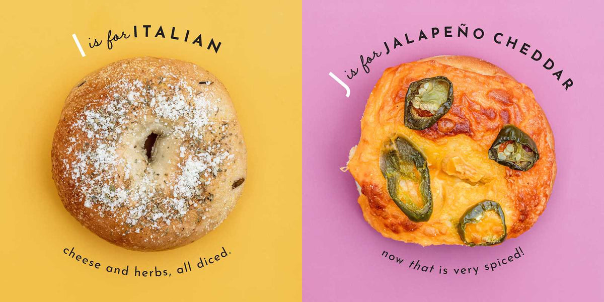 B is for Bagel by Rachel Teichman: Hardcover; 40 pages / English - Magnolia Baby