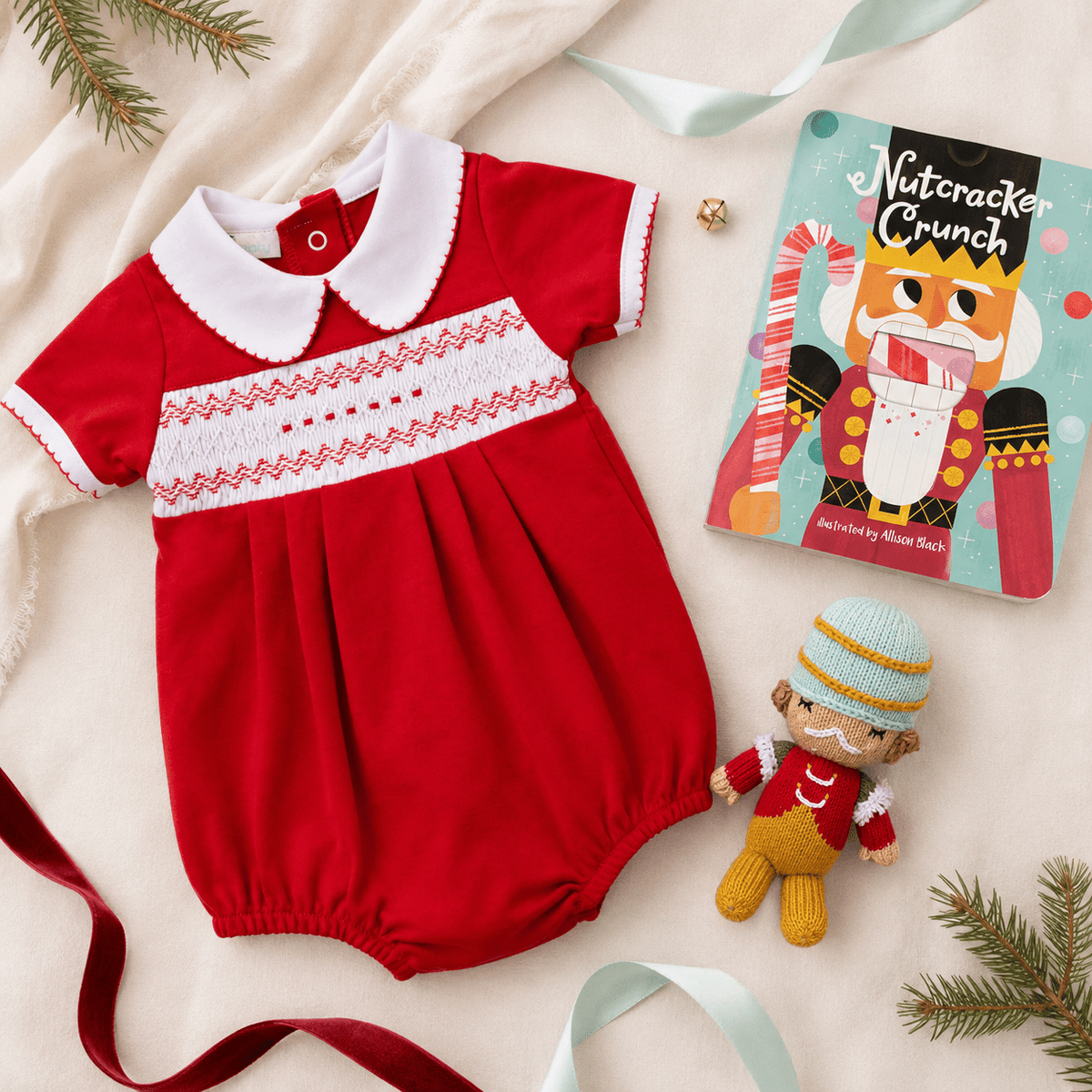 Magnolia Baby_Baby Boy Smocked Bubble Nutcracker Gift Set - Chris's Classics_1