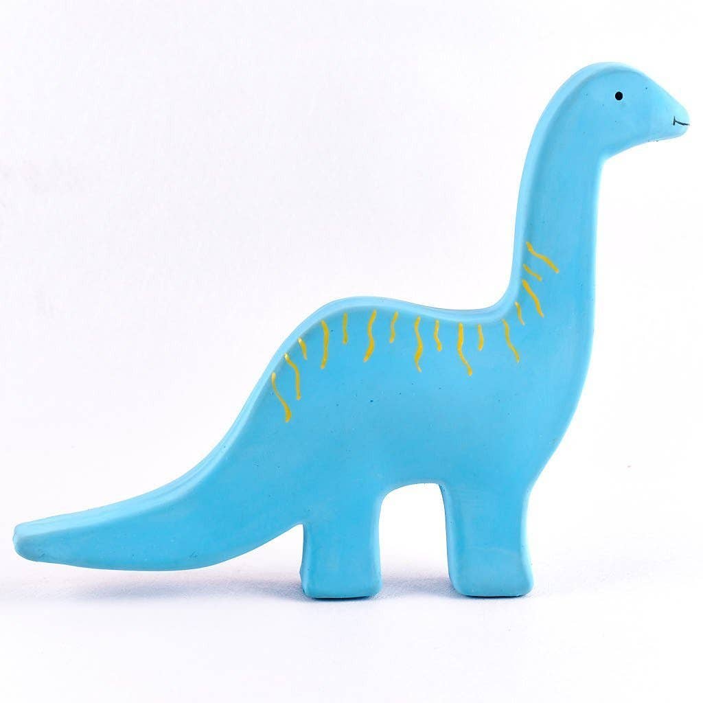 Baby Brachiosauras ( Brachi) Natural Organic Rubber Toy - Magnolia BabyTeether