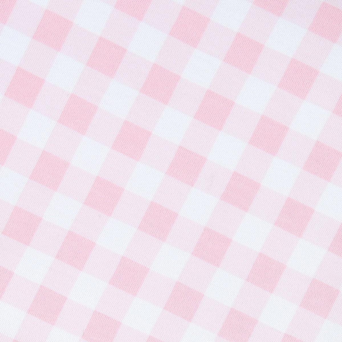 Baby Checks Zip Footie - Pink - Magnolia BabyFootie