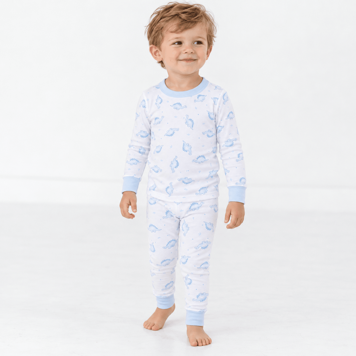 Magnolia Baby_Baby Dino Long Pajamas_1