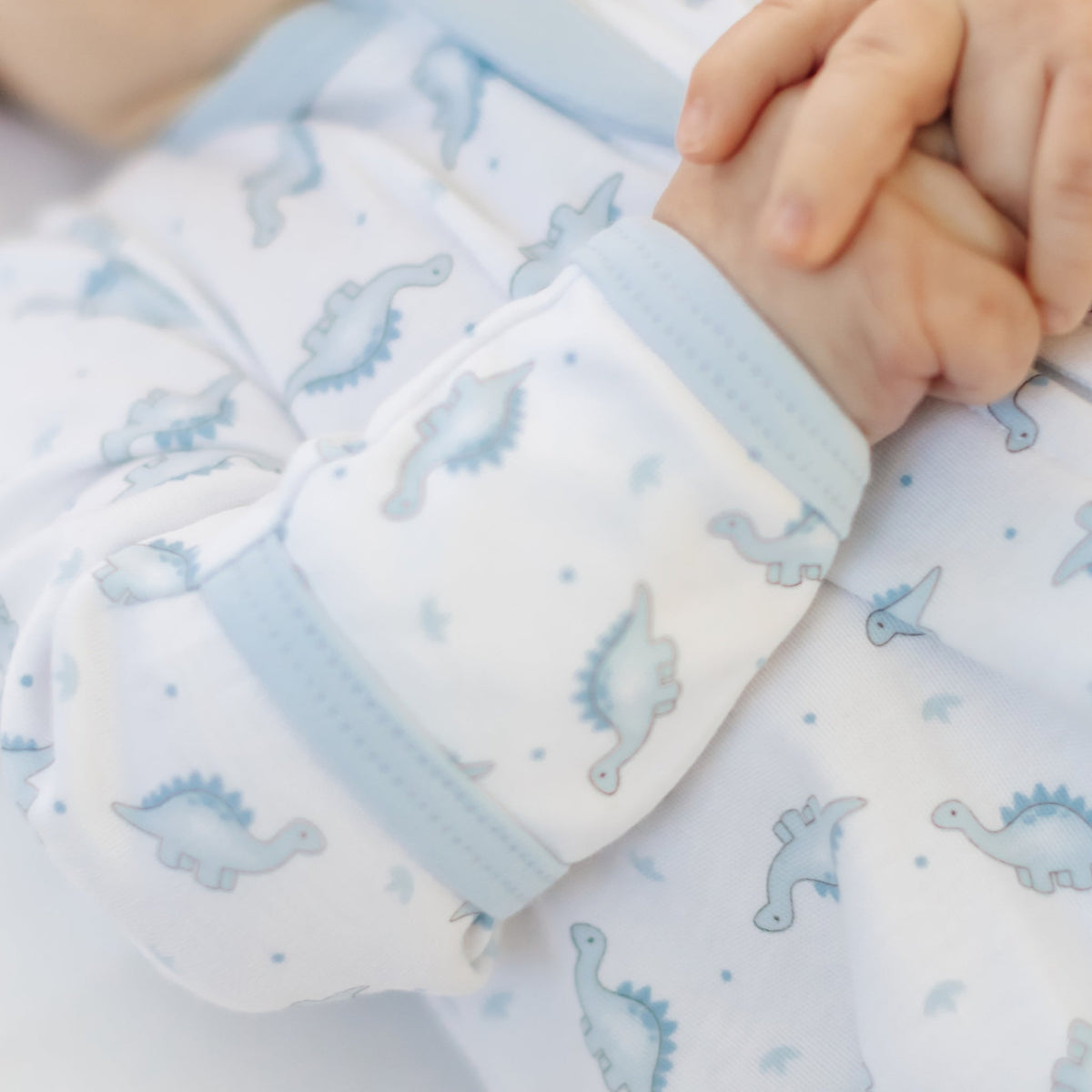 Magnolia Baby_Baby Dino Print Zip Footie_1
