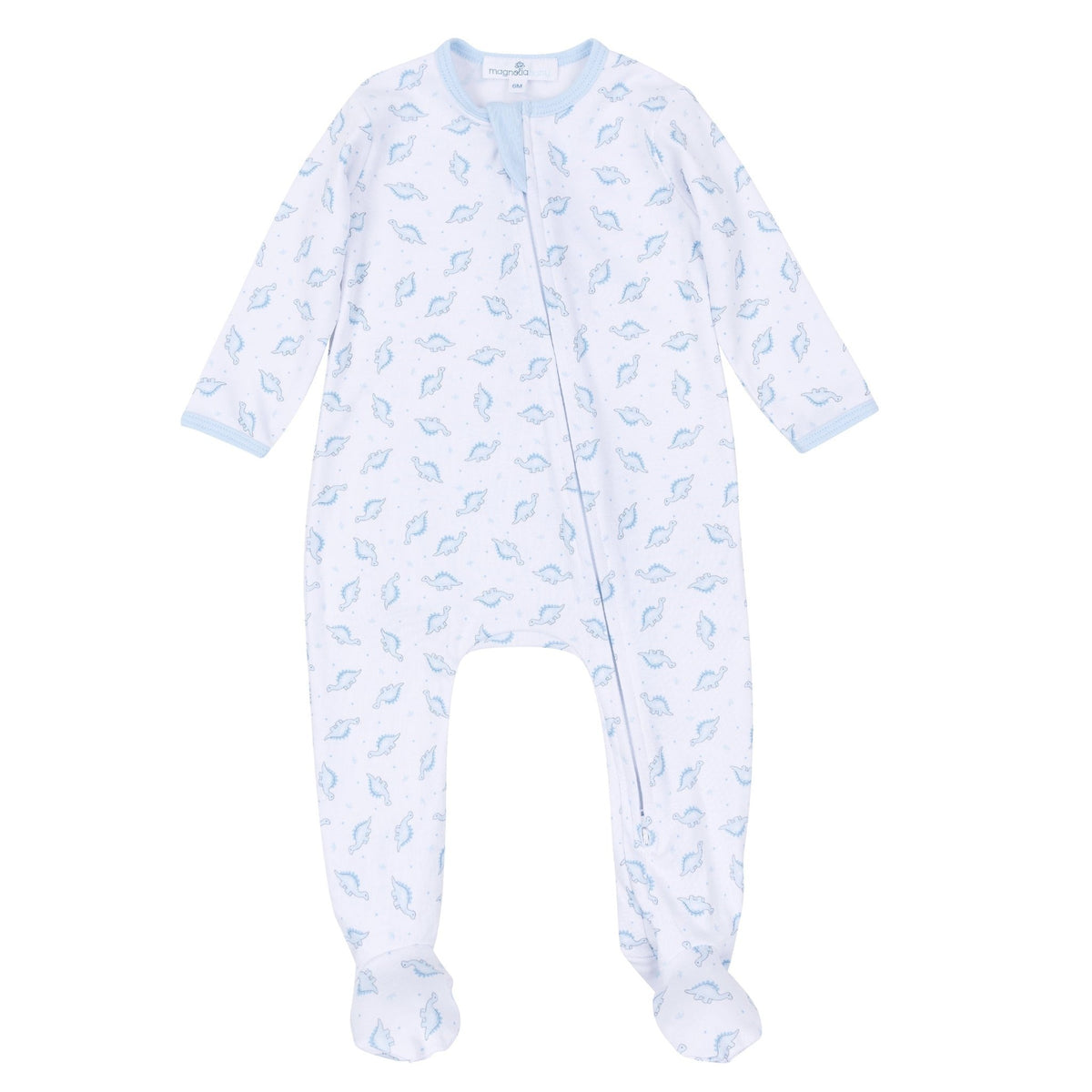 Magnolia Baby_Baby Dino Print Zip Footie_6