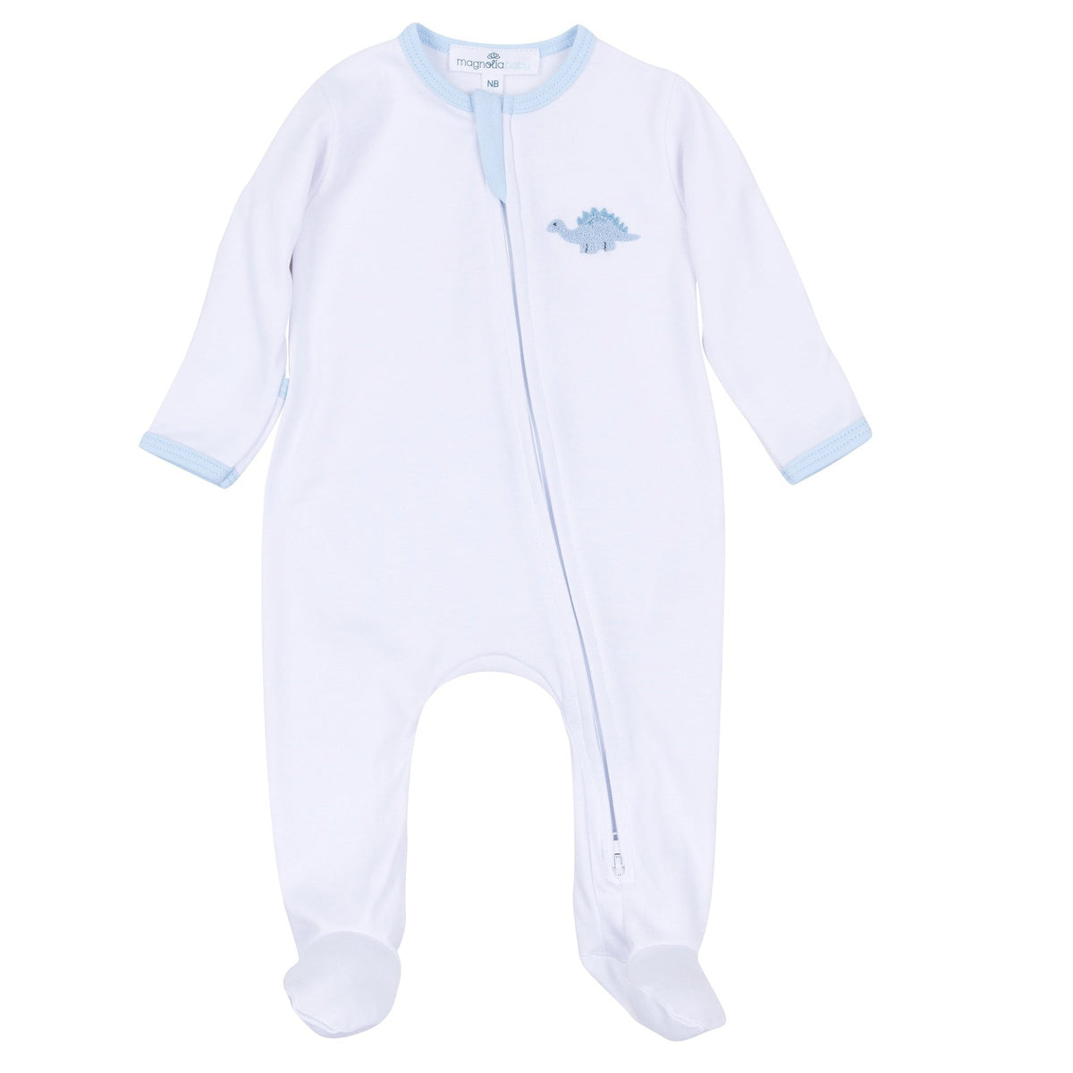 Magnolia Baby_Baby Dino Zip Footie_1