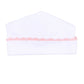 Baby Joy Hat with Pink Crochet Trim - Magnolia BabyHat