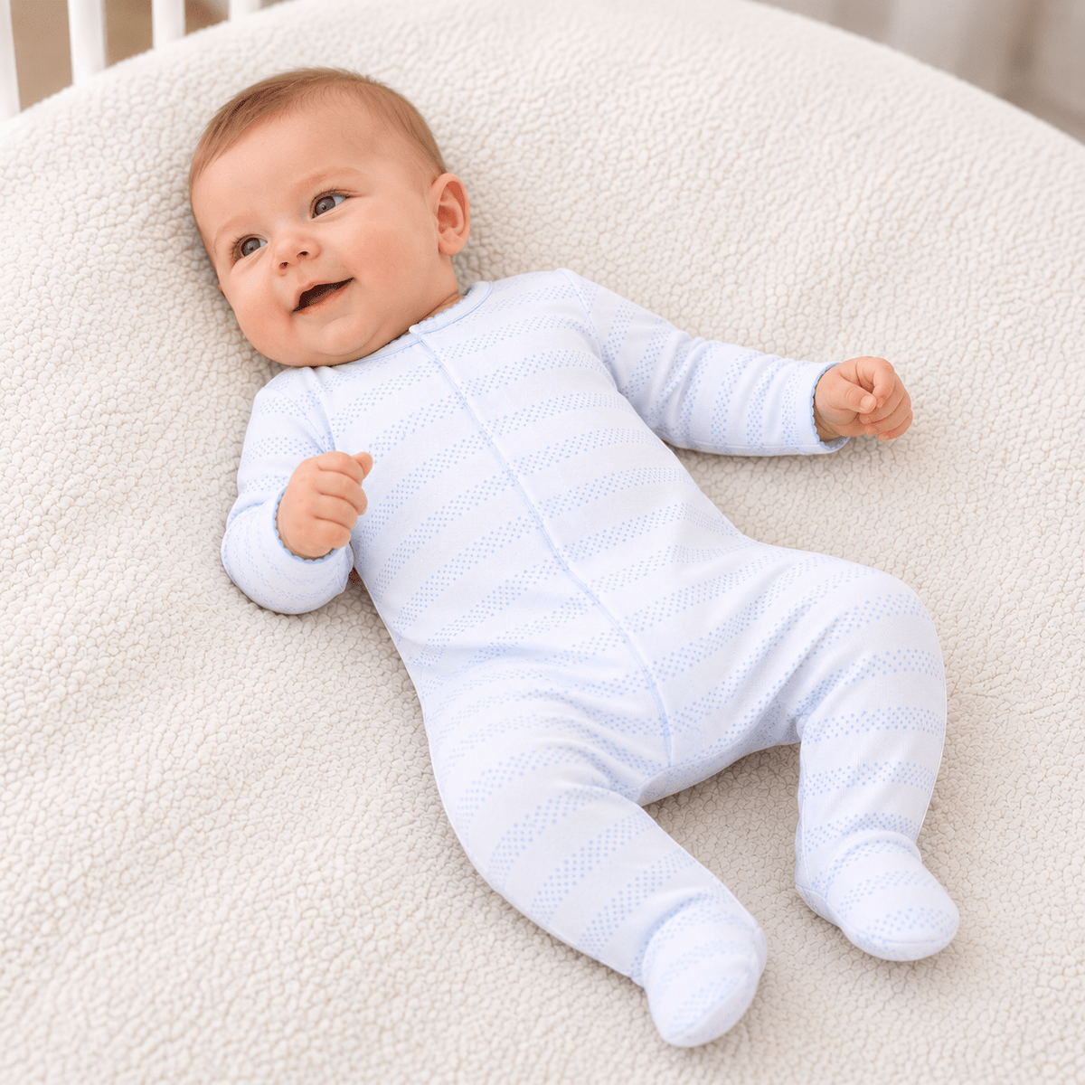 Magnolia Baby_Baby of Mine Footie - Light Blue_1