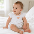 Magnolia Baby_Baby Pumpkin Hand-Embroidered Ruffle Short Sleeve Bubble_1
