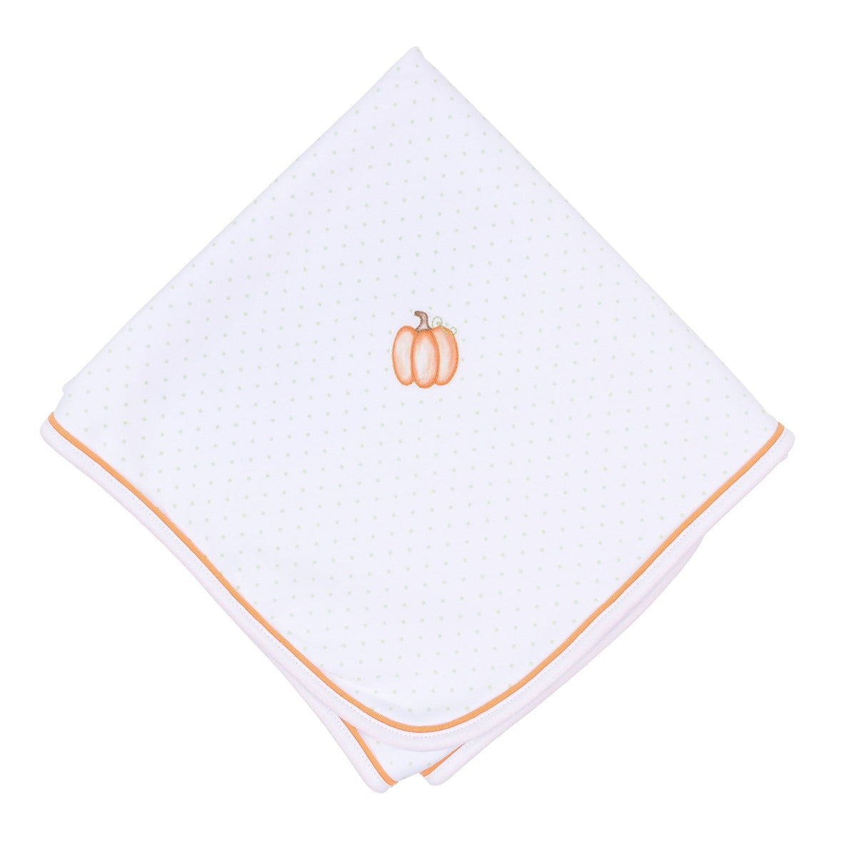 Magnolia Baby_Baby Pumpkin Receiving Blanket_1