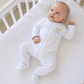 Magnolia Baby_Baby's First Hanukkah Hand-Embroidered Footie_1