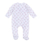 Baby's Teddy Zip Footie - Pink - Magnolia BabyFootie