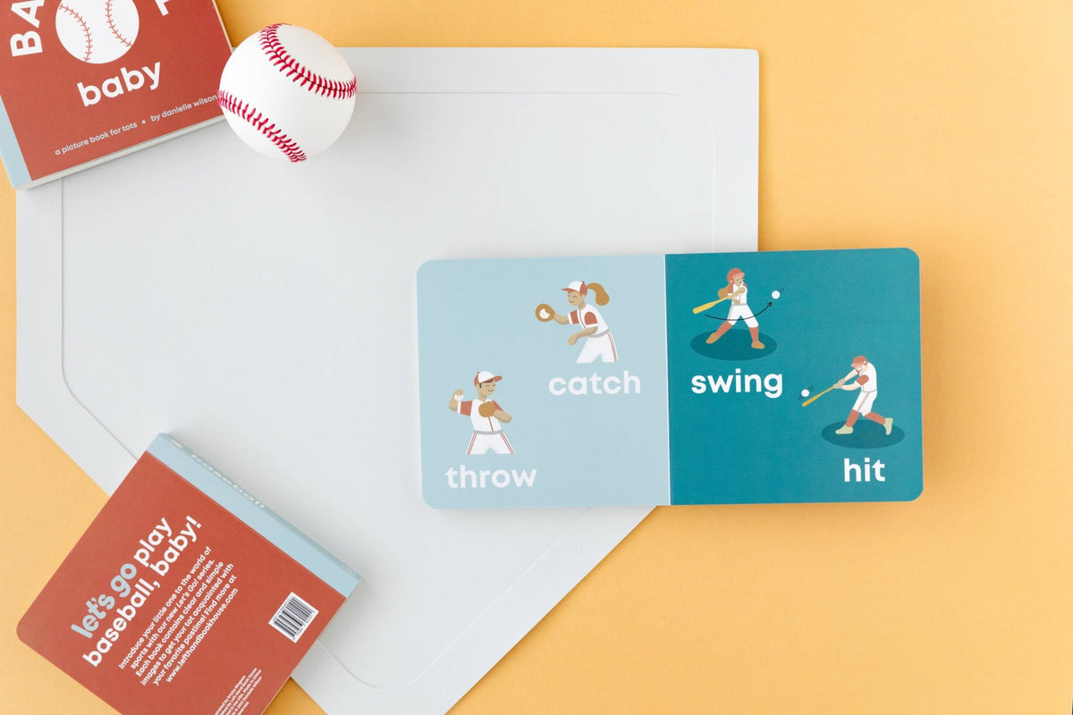 Baseball Baby Board Book - Magnolia BabyBook