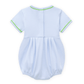 Bayou Baby Hand-Embroidered Bubble - Light Blue - Magnolia BabyBubble
