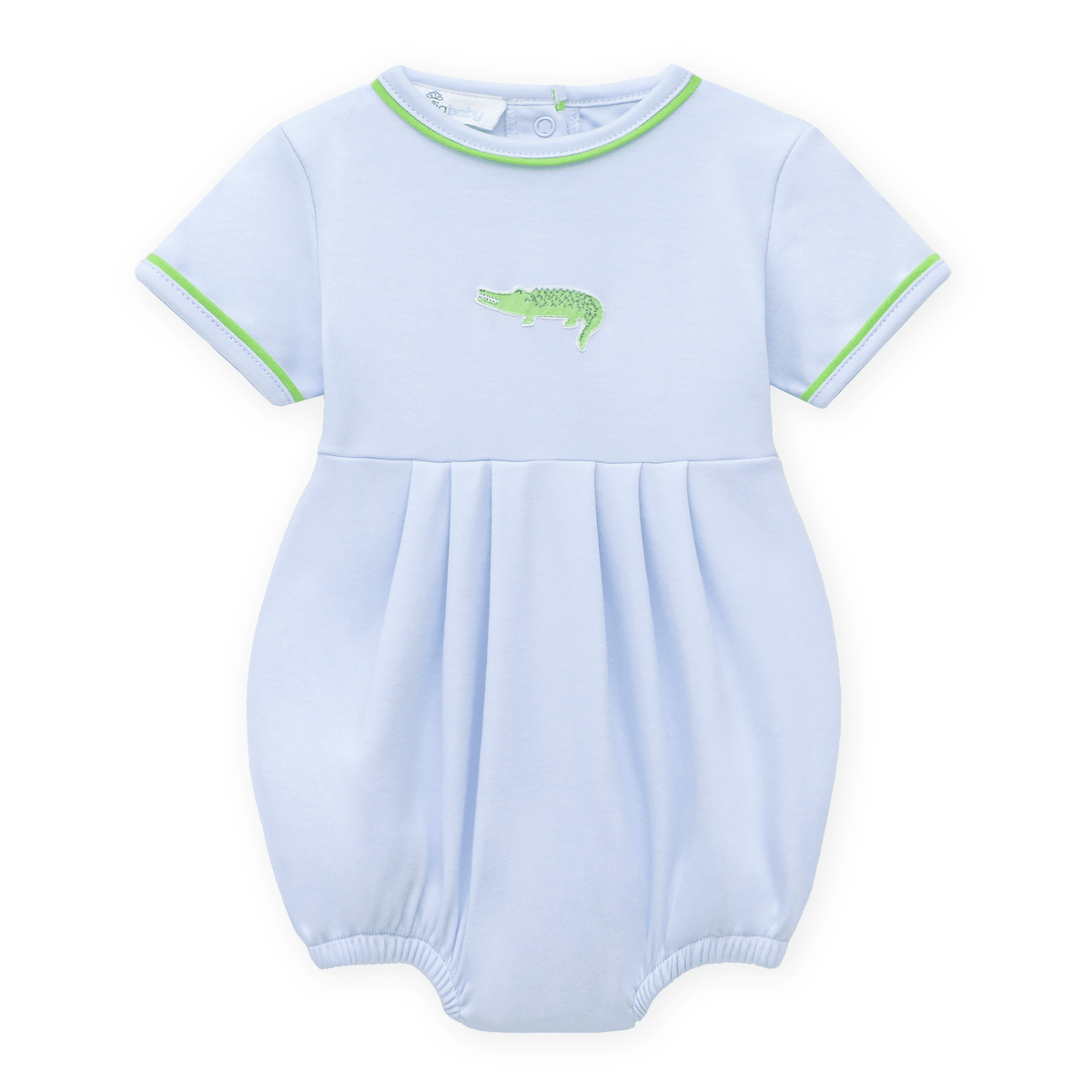 Bayou Baby Hand-Embroidered Bubble - Light Blue - Magnolia BabyBubble