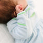 Magnolia Baby_Bayou Baby Hand-Embroidered Gathered Gown - Light Blue_3
