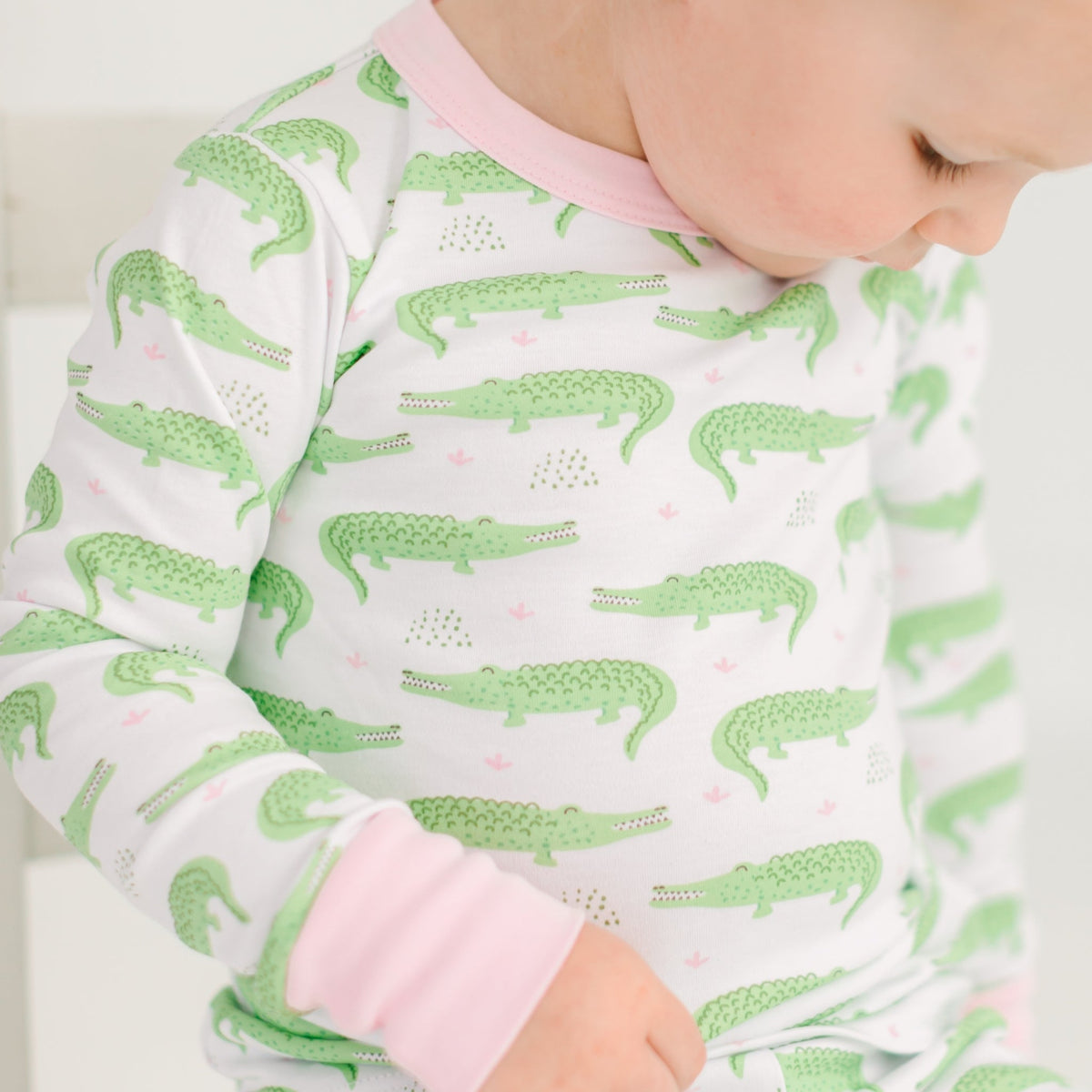 Magnolia Baby_Bayou Baby Long Pajamas - Pink_2