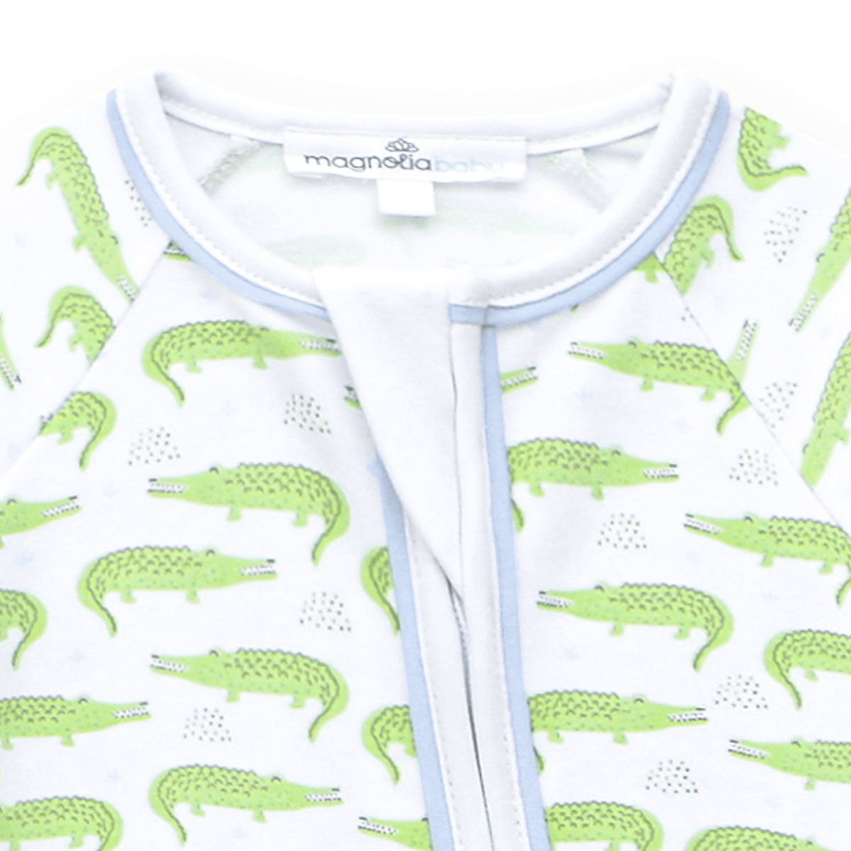 Magnolia Baby_Bayou Baby Print Zip Playsuit - Light Blue_3