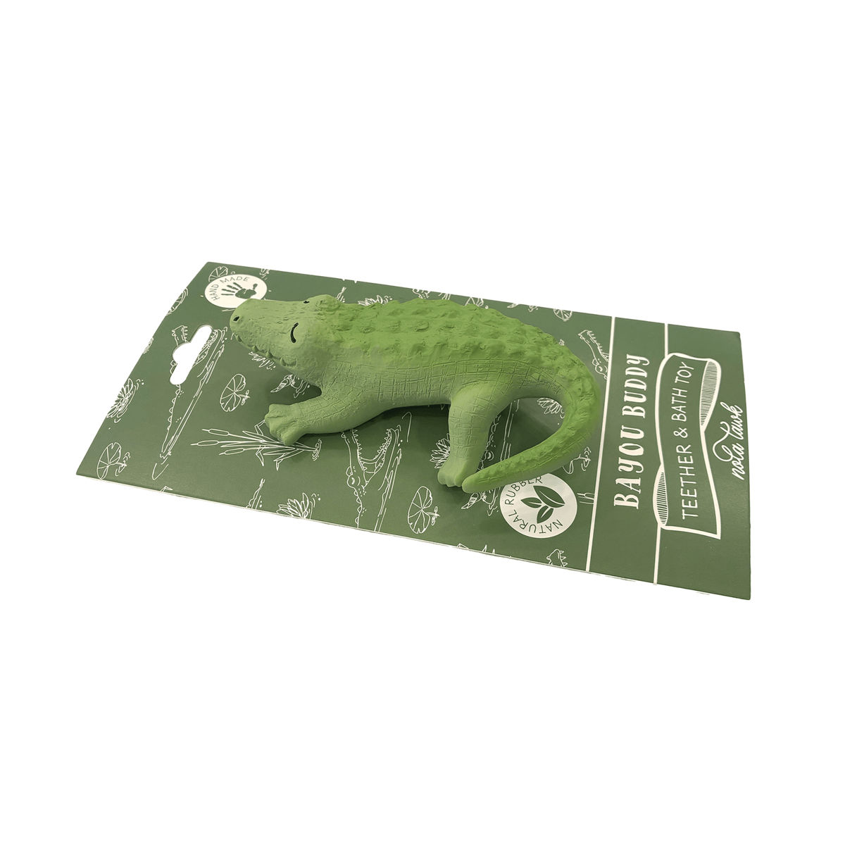 Bayou Buddy Gator Teether & Bath Toy - Magnolia BabyTeether