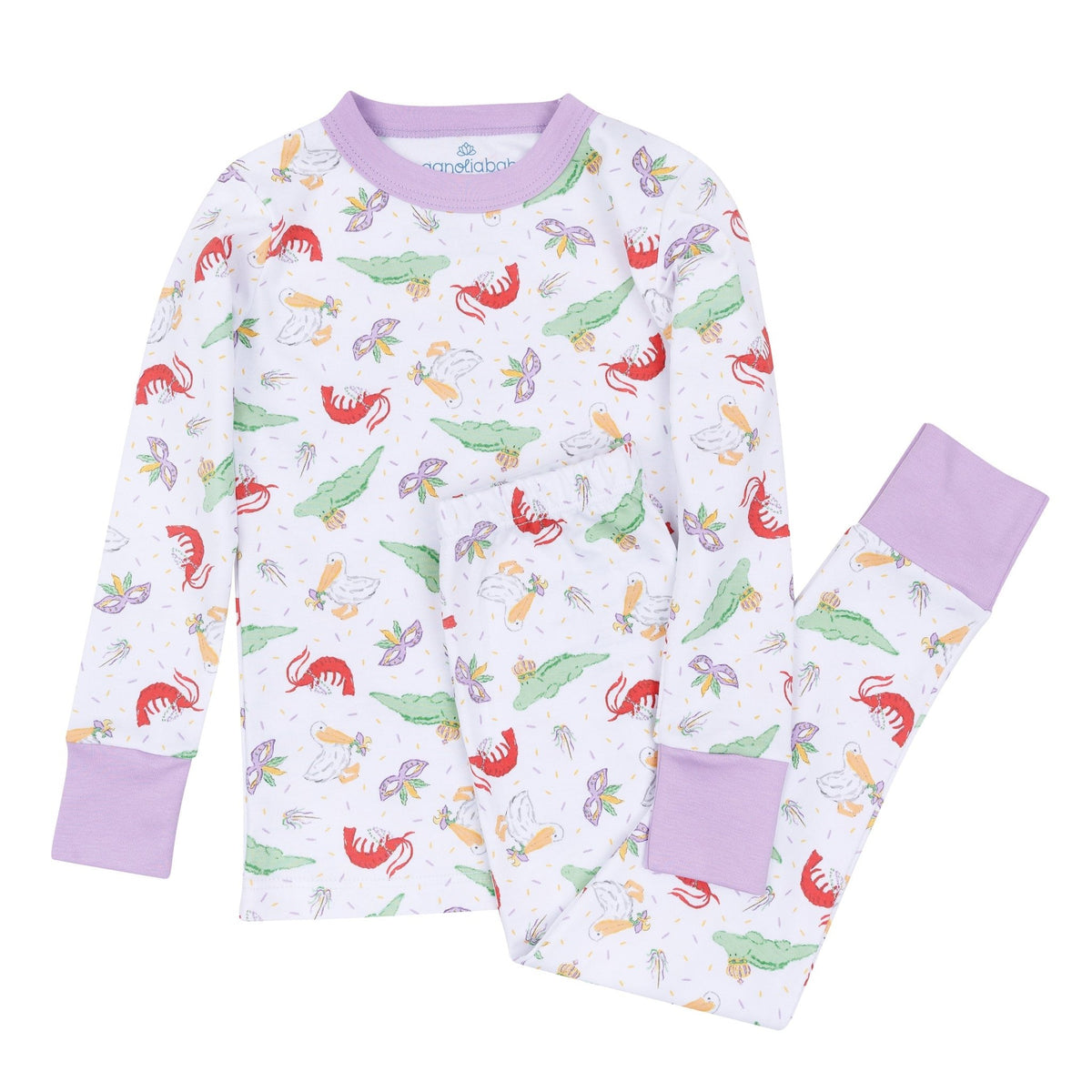 Magnolia Baby_Bayou Pals Long Pajamas_2