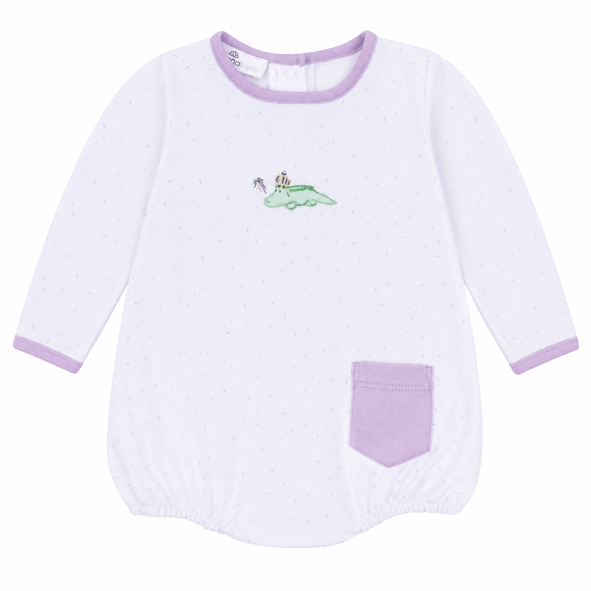 Magnolia Baby_Bayou Pals Long Sleeve Boy Bubble_2