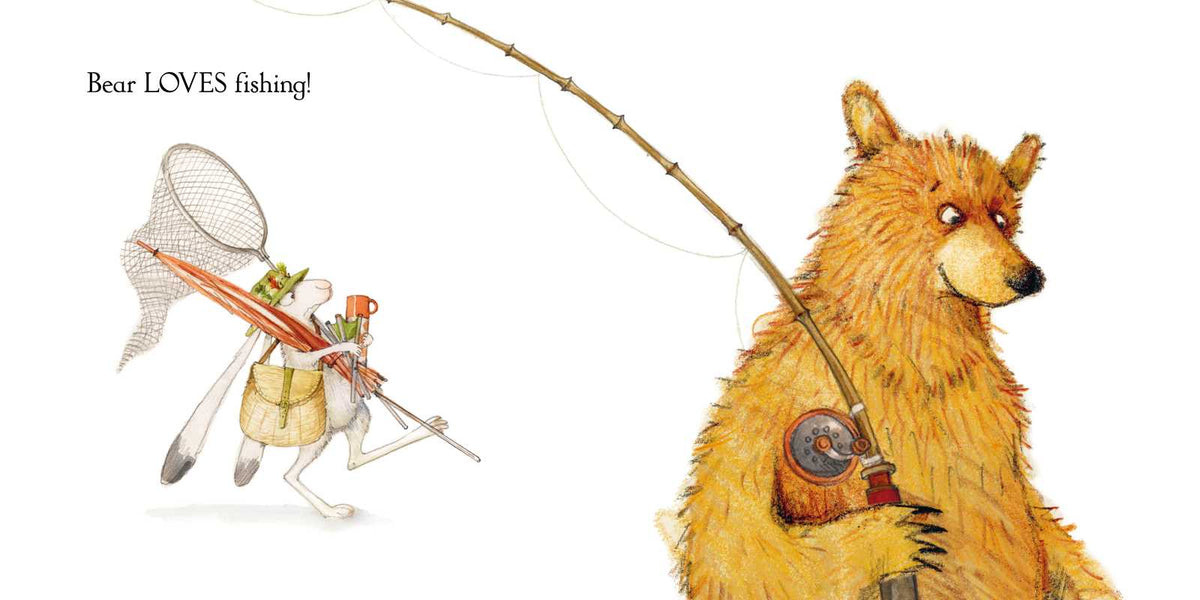 Bear & Hare Go Fishing by Emily Gravett - Magnolia BabyBook