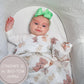 Bear Hugs Baby Muslin Swaddle Blanket - Magnolia BabySwaddle Blanket