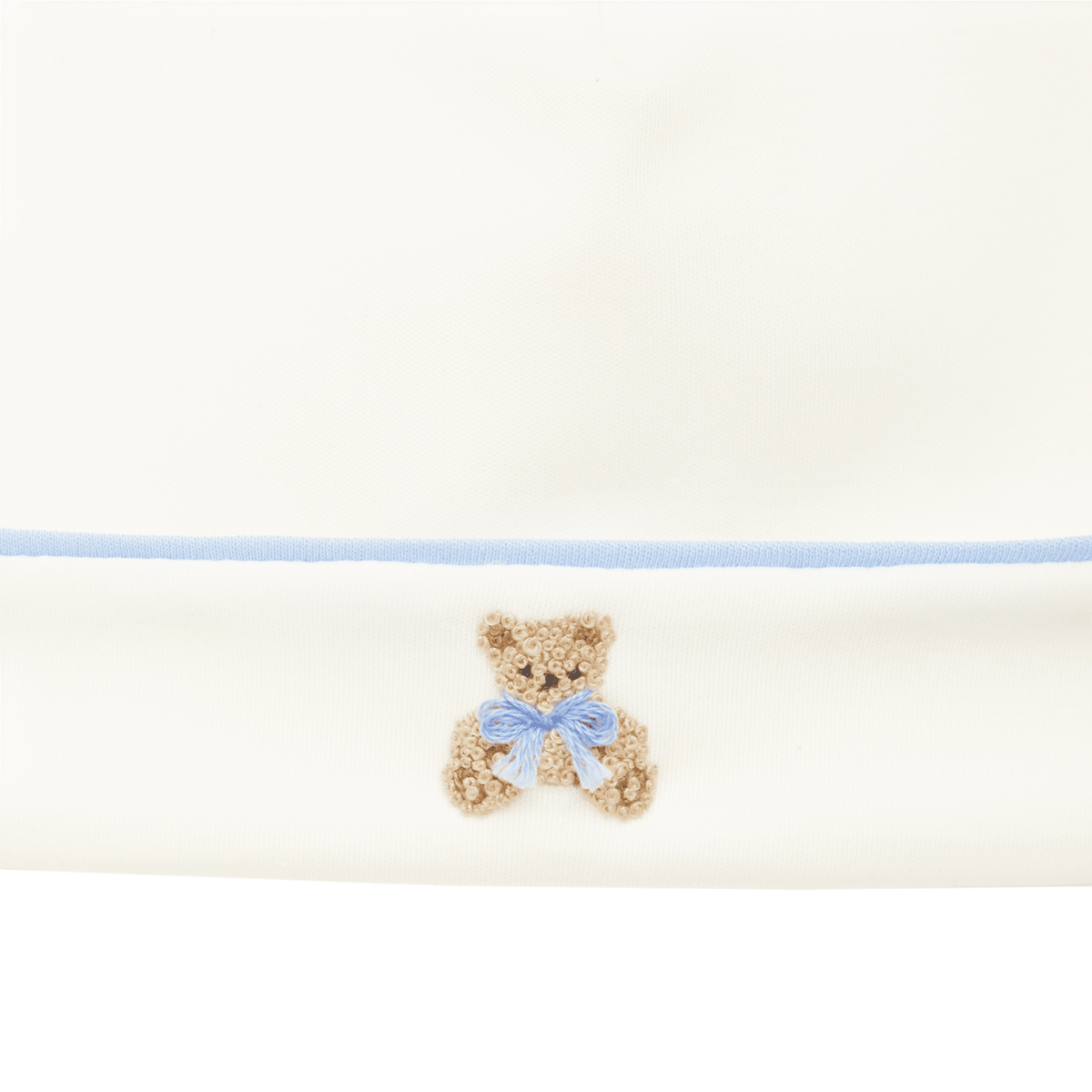 Bear Hugs Hand-Embroidered Hat - Sky - Magnolia BabyHat