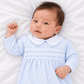 Magnolia Baby_Benjamin Smocked Gown - Light Blue_2