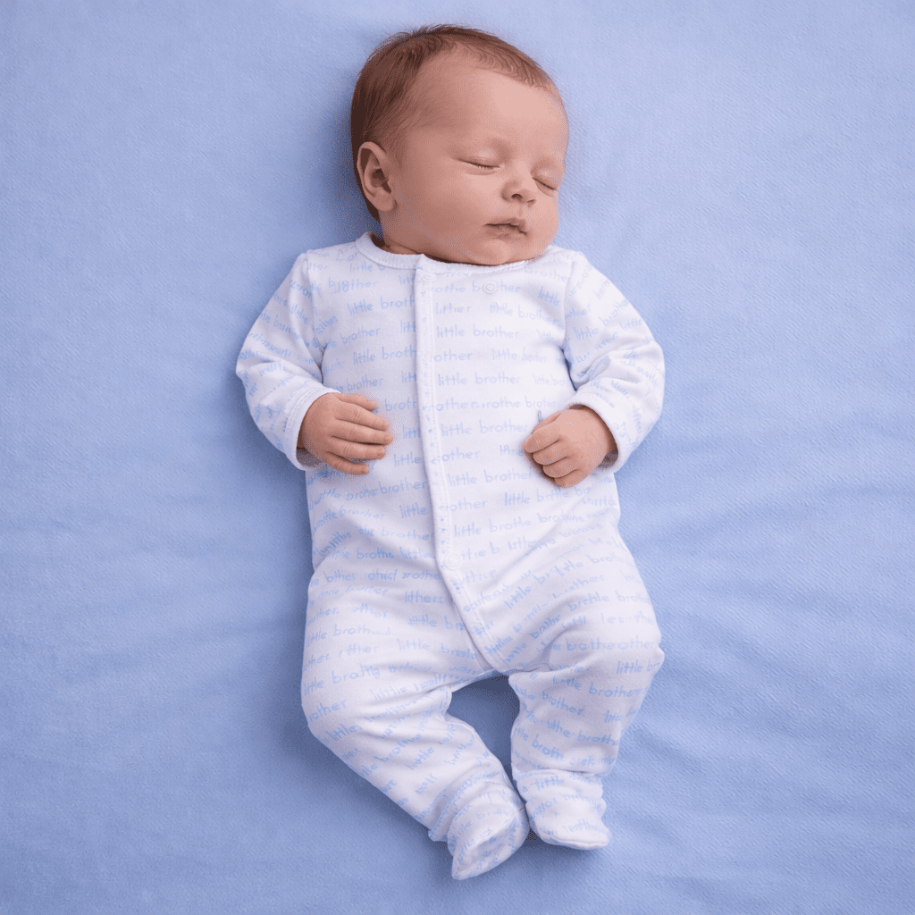 Big Brother & Little Brother Print Pajamas and Footie Set - Magnolia BabyGift Set
