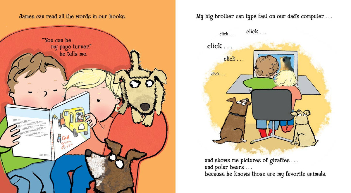 Big Brothers Don't Take Naps by Louise Borden - Magnolia BabyBook
