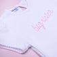 Big Sister Embroidered T-Shirt - Magnolia Baby T-Shirt