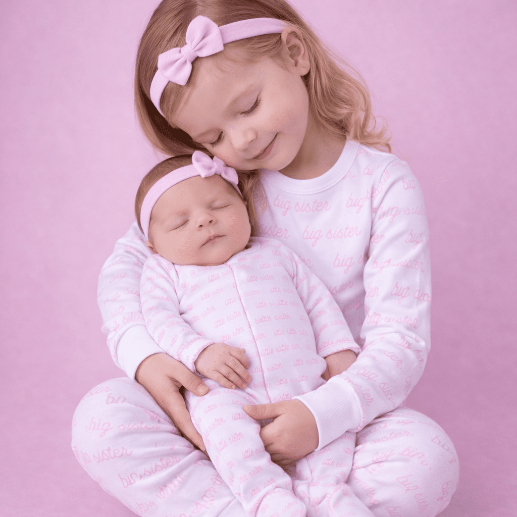 Big Sister, Little Sister Pajama + Footie Gift Set - Magnolia BabyGift Set
