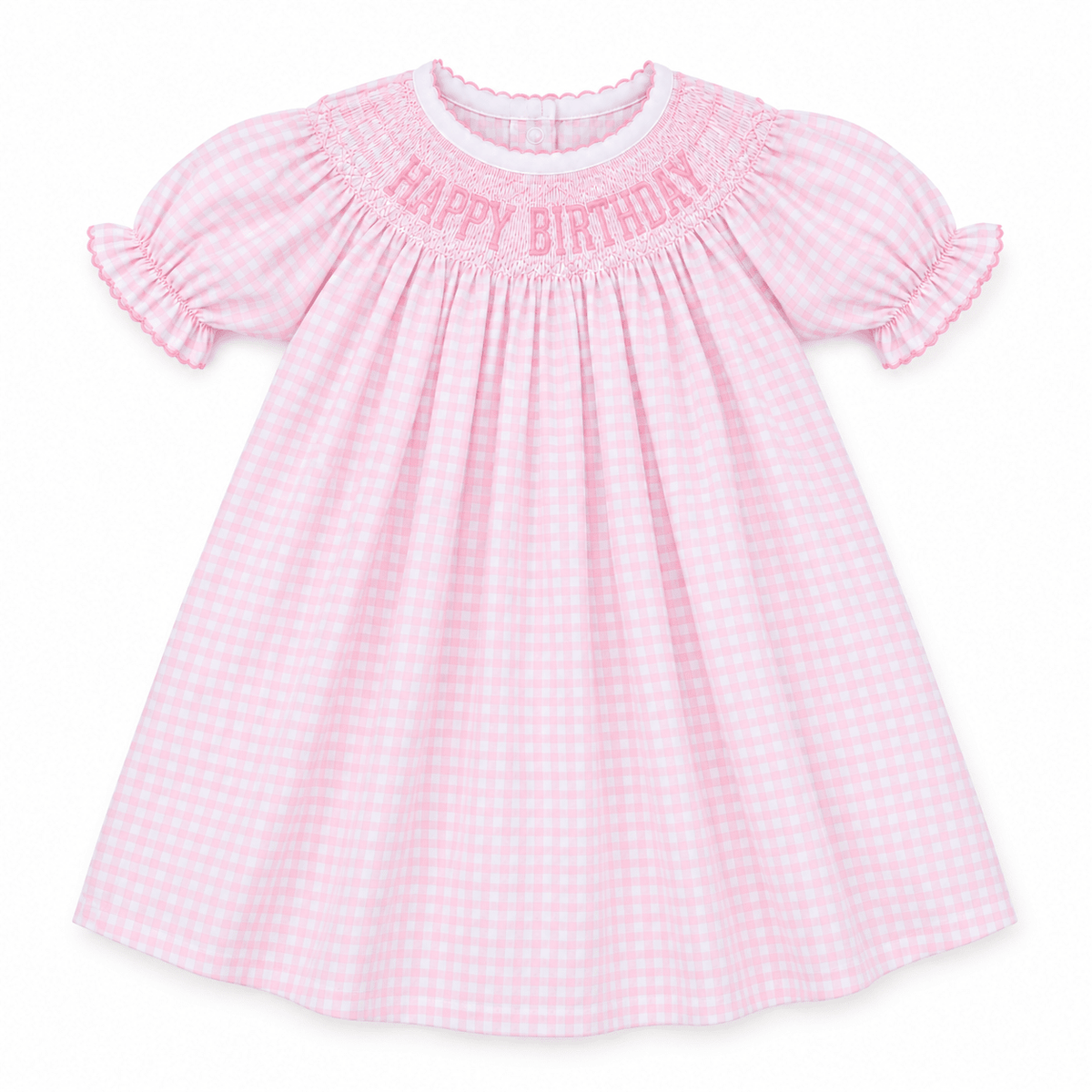 Magnolia Baby_Birthday Classics Bishop Short Sleeve Dress - Pink_1