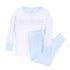Birthday Classics Smocked Long Pajamas - Light Blue - Magnolia BabyLong Pajamas